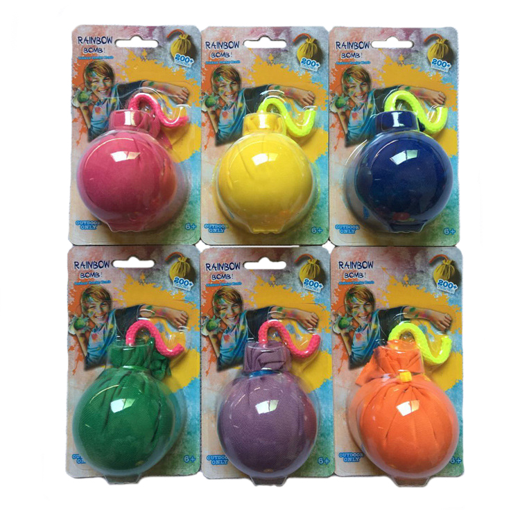 CHALK BOMBS ASST COLOURS EACH ON BLISTER CARD