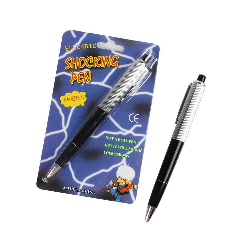 B/OP SHOCKING PEN WITH INK EACH ON SLIDE ON BLISTER CARD