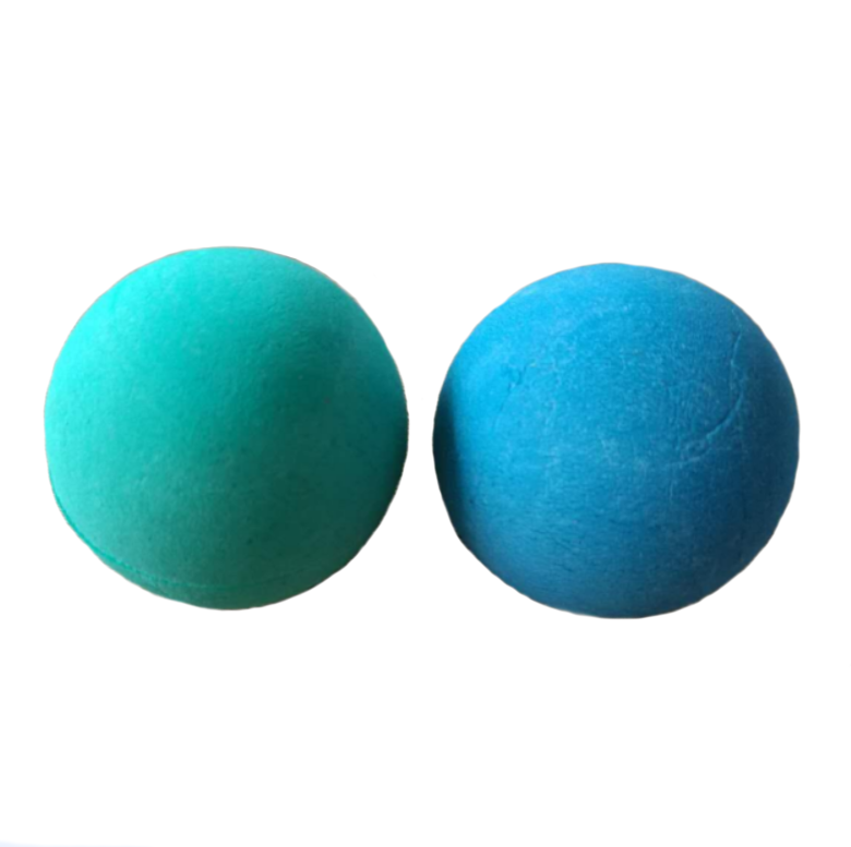 63MM RUBBER BOUNCING BALL IN DISPLAY BOX