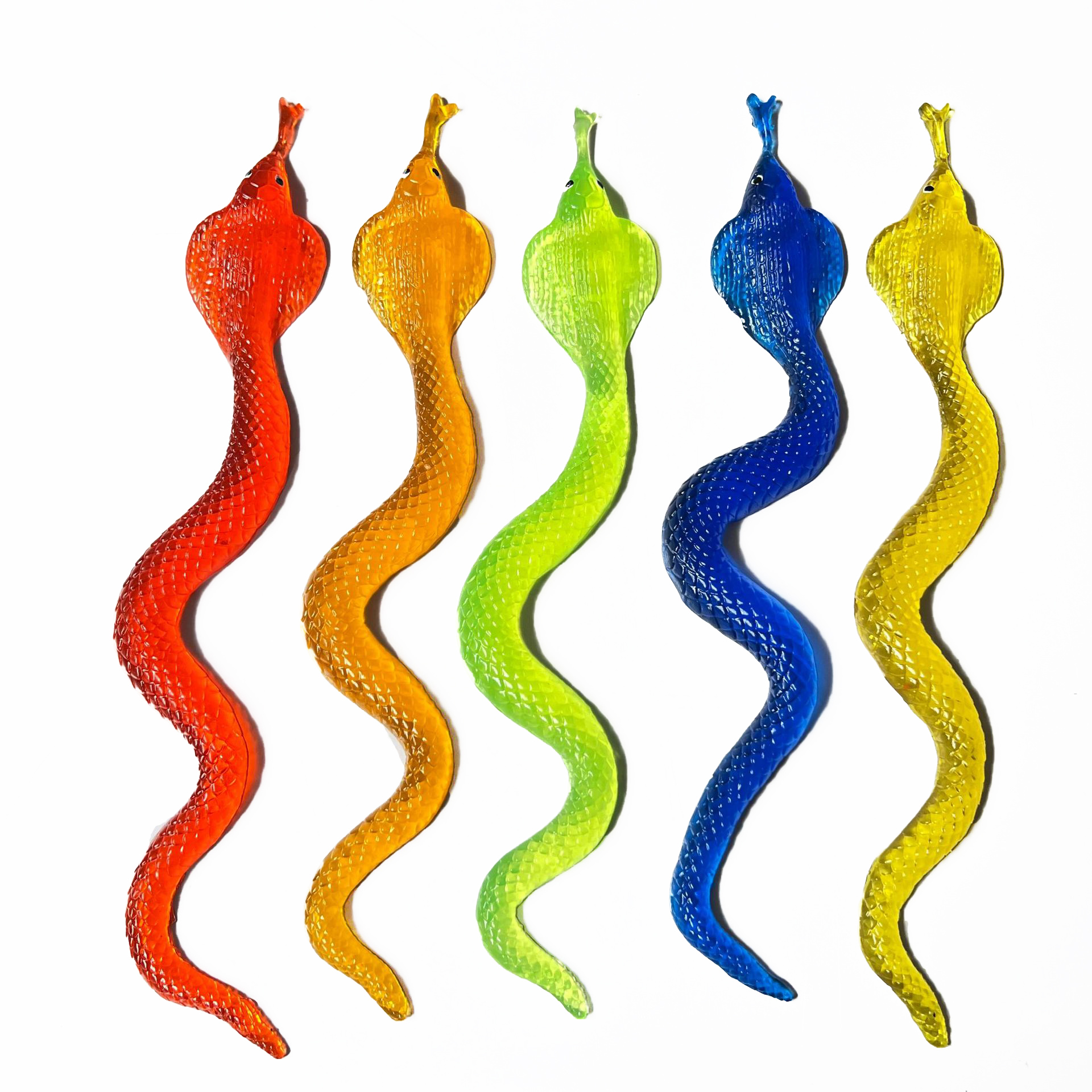 MEGA STICKY SNAKE-3 ASST