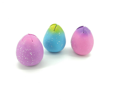 SQUEEZY EGG W/UNICORN- 3 ASST