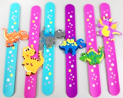 6 DESIGN ASSTED DINOSAUR BRACELET