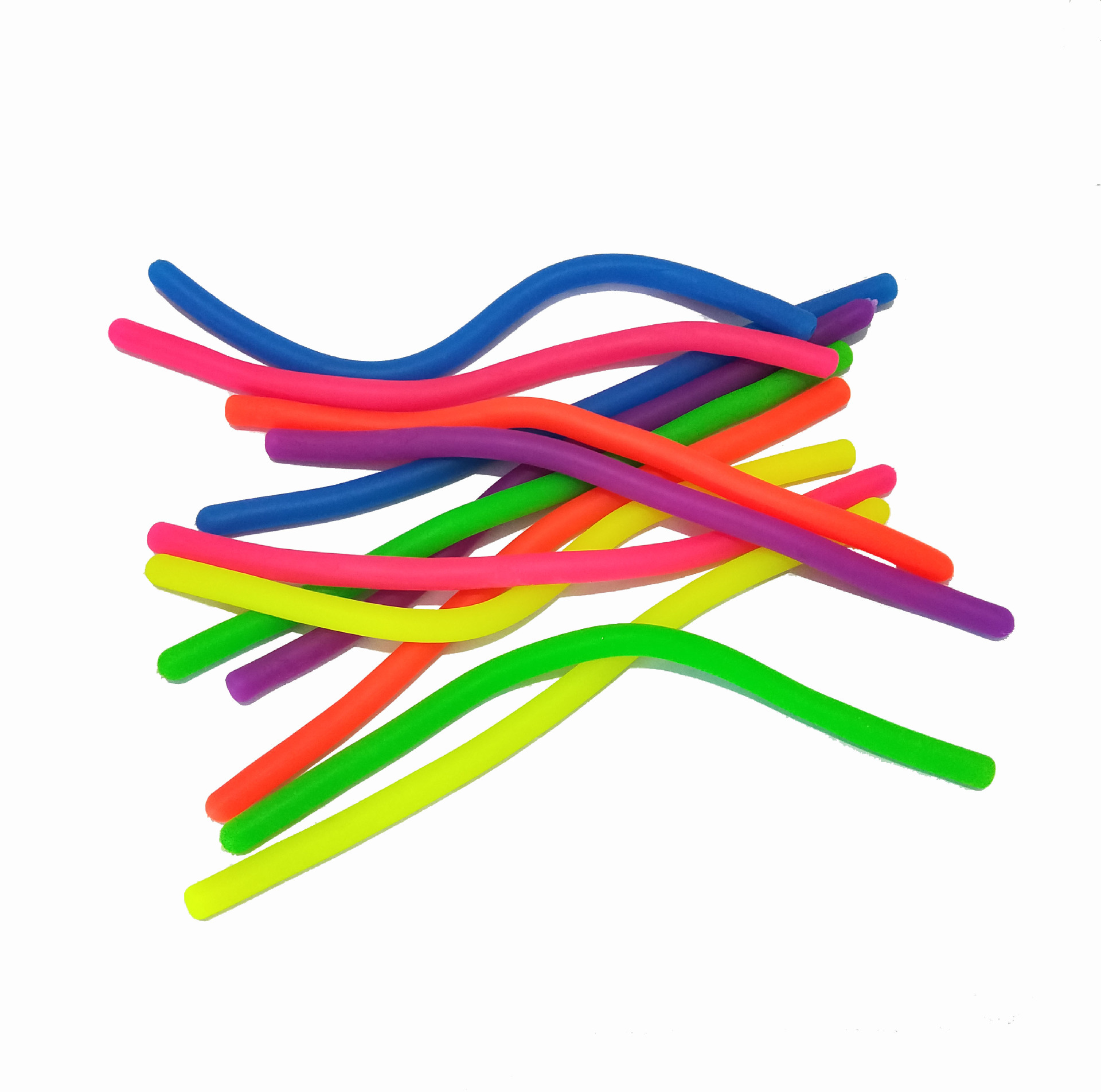 SUPER STRETCHY ROPE W/GLITTER -6 ASST
