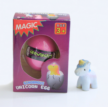 HATCH YOUR OWN UNICORN TOY-3 ASST
