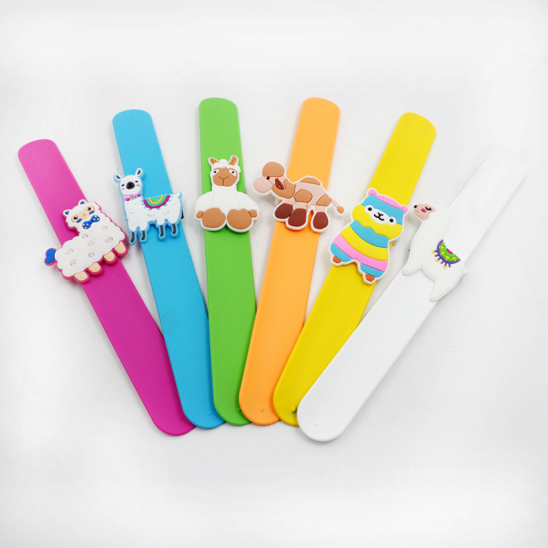 3 AST LLAMA LIFE SNAP BRACELET EACH ON CARD 12PCS D/BOX
