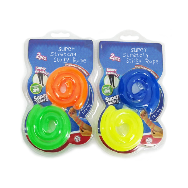 SUPER STRETCHY ROPES-2PCS IN BLISTER 3ASS