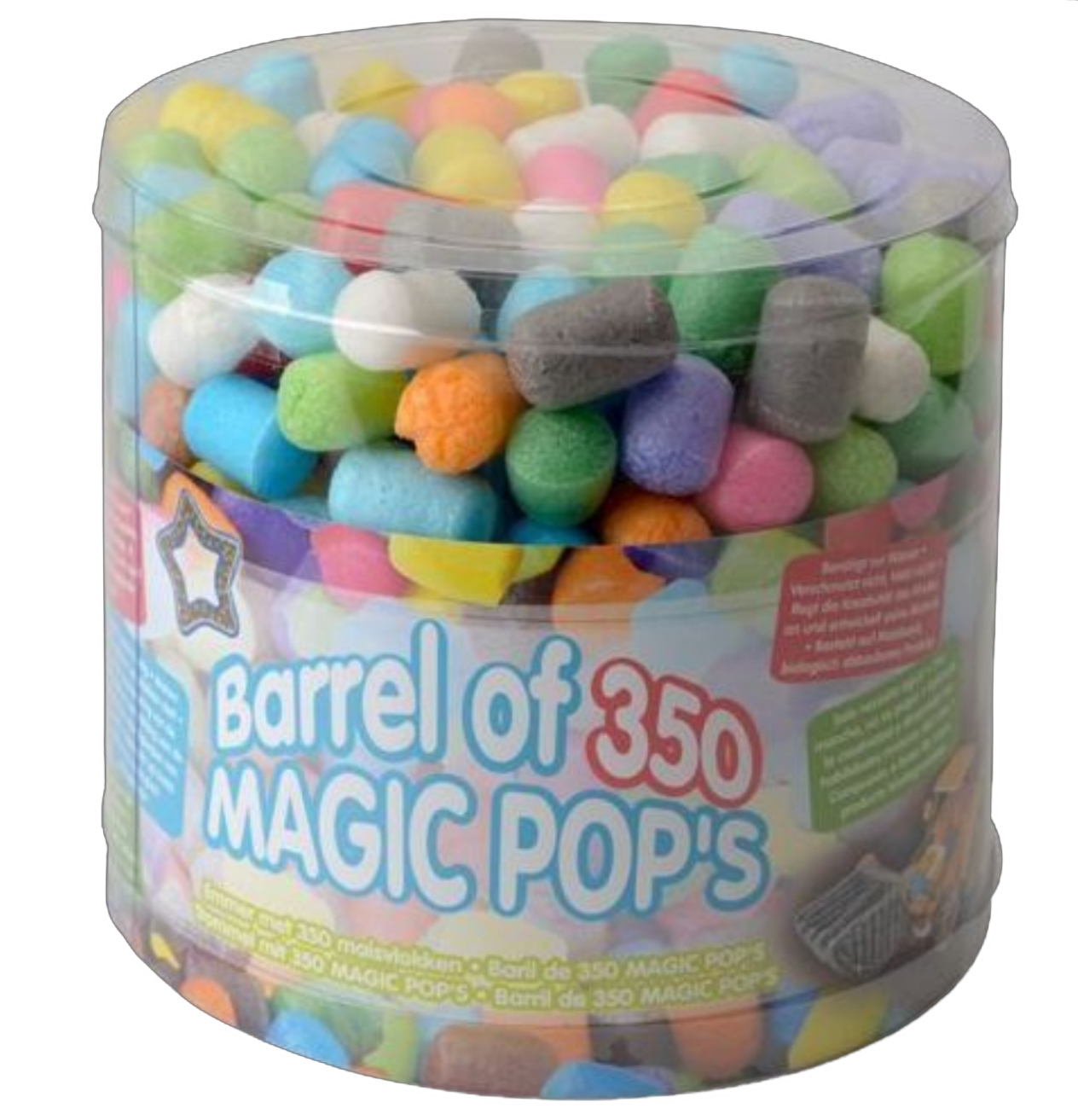 PLAY NOODLES 350PCS IN PLASTIC TUBE