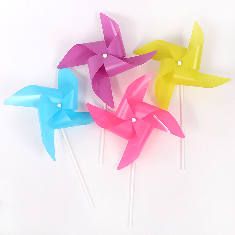 20CM BRIGHT COLOUR WINDMILL 6 ASST COLOURS