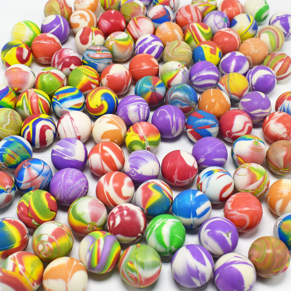 45MM JET BALLS ASSTD STYLES IN BULK PACK ,50PCS BAG