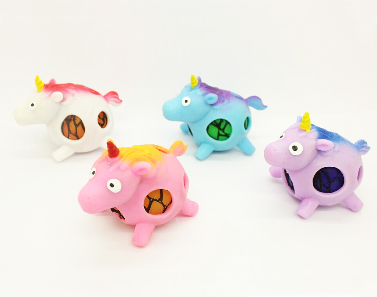 SQUISHY CRYSTAL BEAD UNICORN