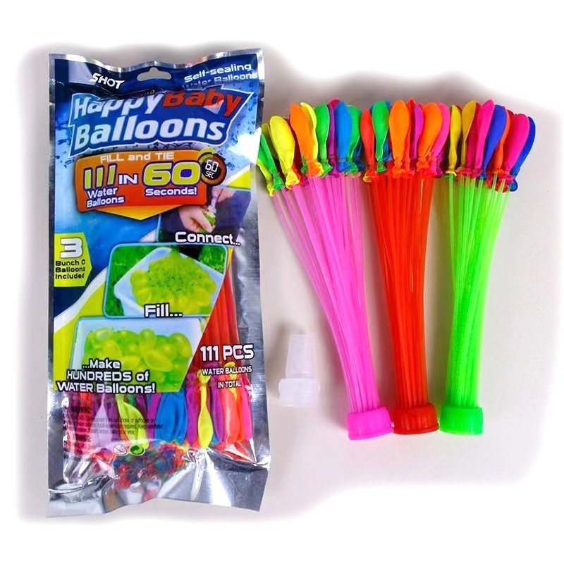 100PCS WATER BOMBS+100PCS ELASTIC BANDS PBHC 48PC D/BOX