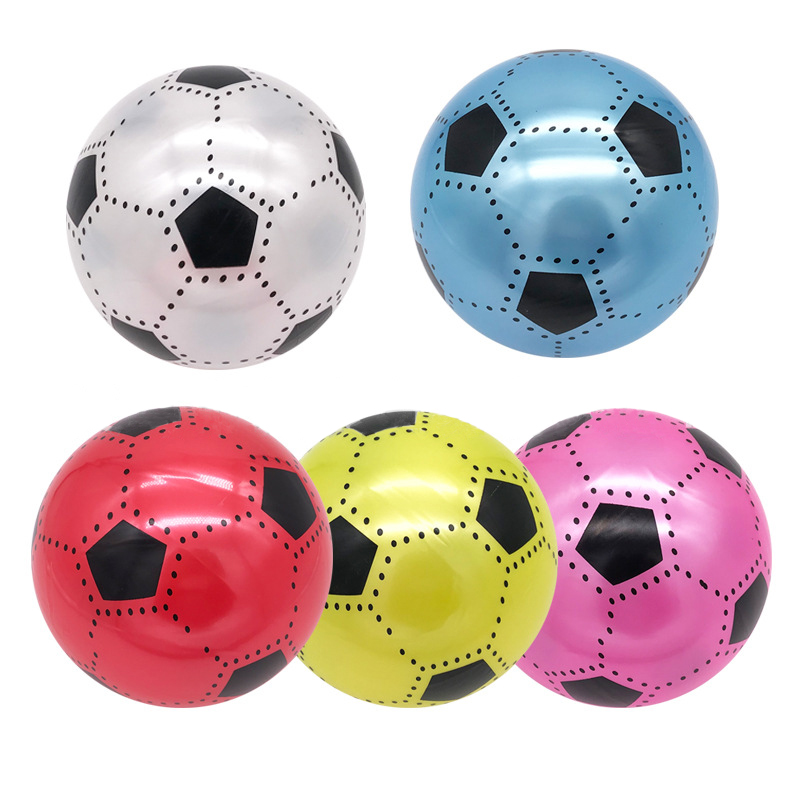 9''PVC SOCCER BALL EACH PIECE ON NET BAG +HANG TAG
