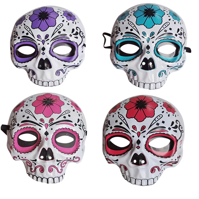 DEMI MASQUE ENFANT MEXICAIN-4 ASSORTIS