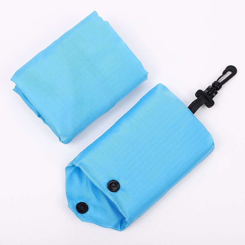 PLAIN FOLDED SHOPPING BAGS IN POUCH 6ASSTD COLS IN 24PC PDQ