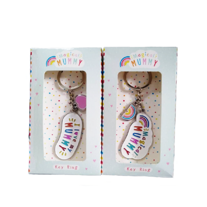 MAGICAL MUMMY METAL KEYRING