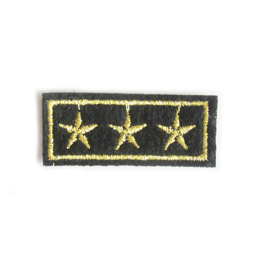 EMBROIDERY STAR STICKER