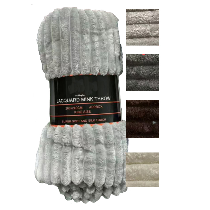 VERTICAL GRAIN FLANNEL BLANKET